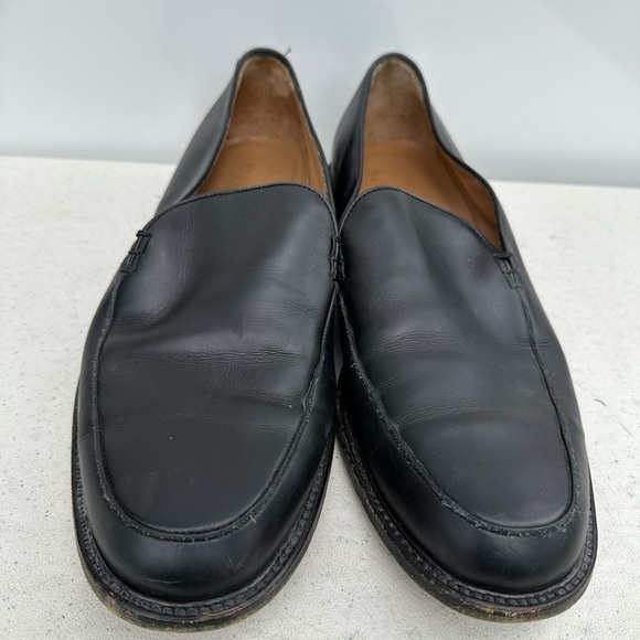 VARDA  MEN’S ITALIAN MADE LEATHER SLIP ON LOAFERS 12,5 main image 4